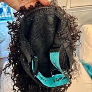 3C Edge Hairline 3.0 Half Wig with Drawstring Kinky Curly Ready To Go Wig 3 in 1